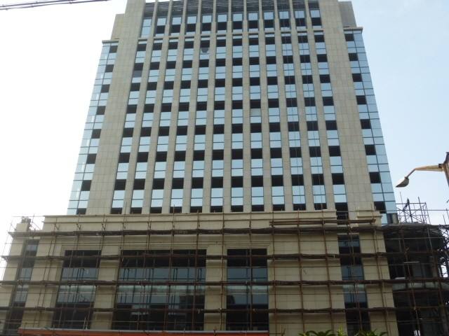 湘潭江高幕墙公司丨观光电梯玻璃幕墙丨点式玻璃雨棚